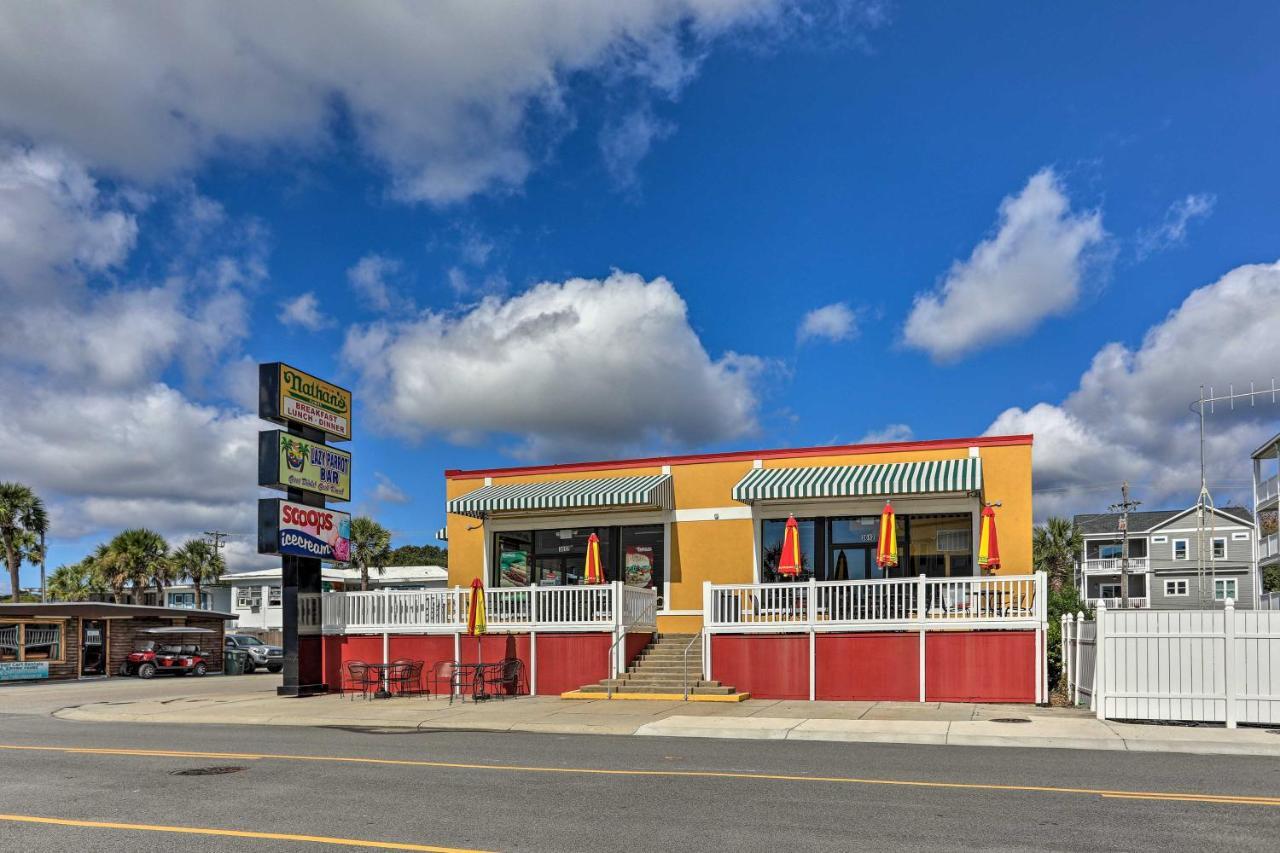 Bright North Myrtle Beach Condo Walk To Beach! Exterior foto